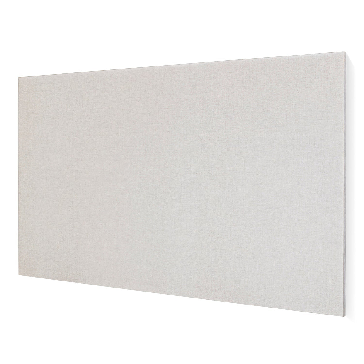 Beżowy panel dekoracyjny z lnu 220 cm × 122 cm × 18 mm