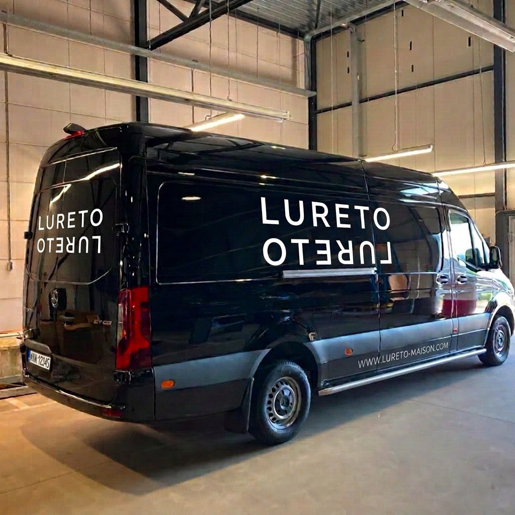 Lureto pełnowymiarowe lustro łukowe